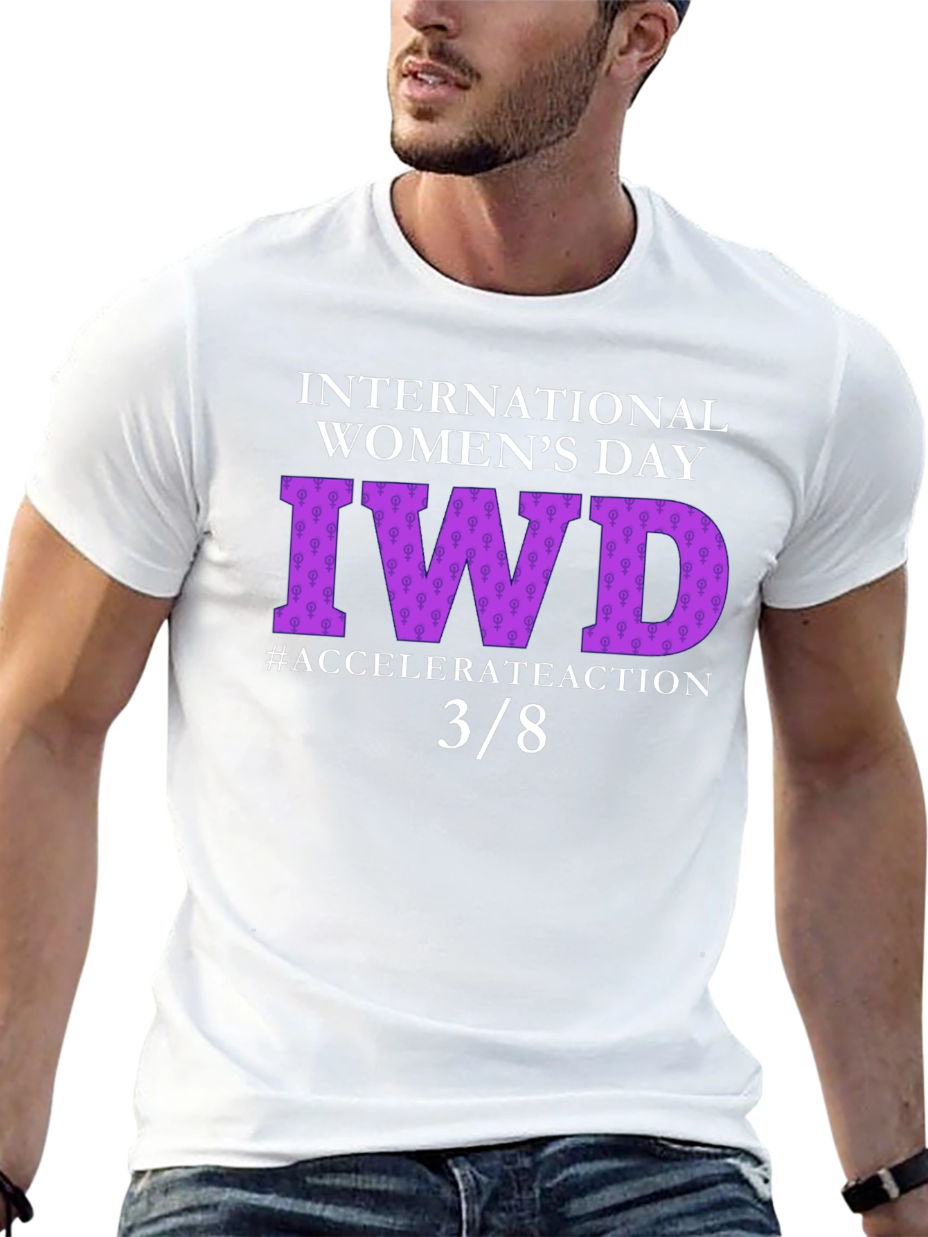 International Womens Day T-Shirt - #AccelerateAction