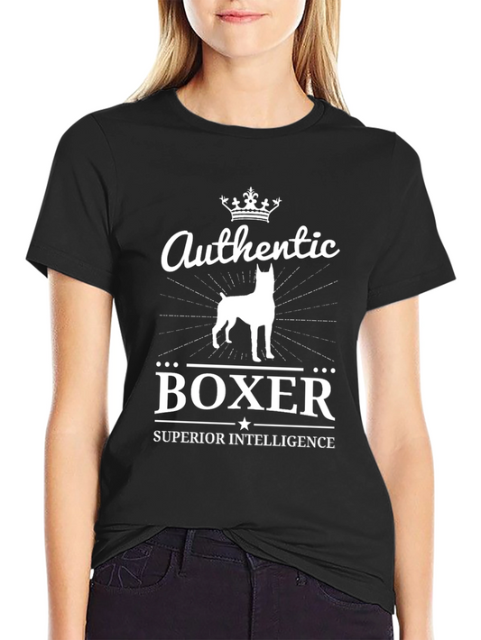 Authentic Boxer Dog T-Shirt