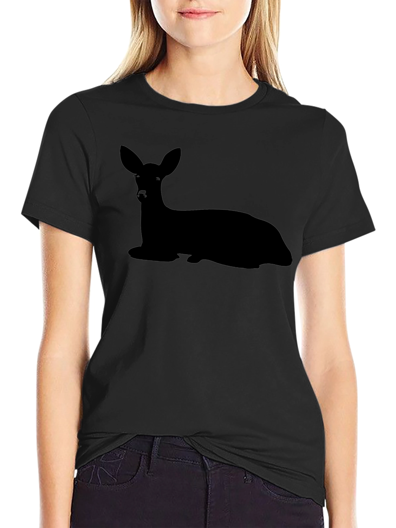 Deer Silhouette Graphic T-Shirt - Unisex