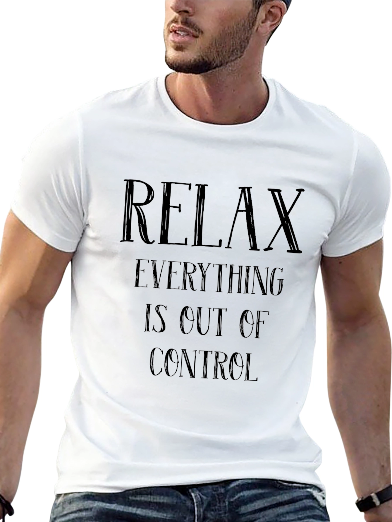 Relax T-Shirt - Out of Control Graphic Tee