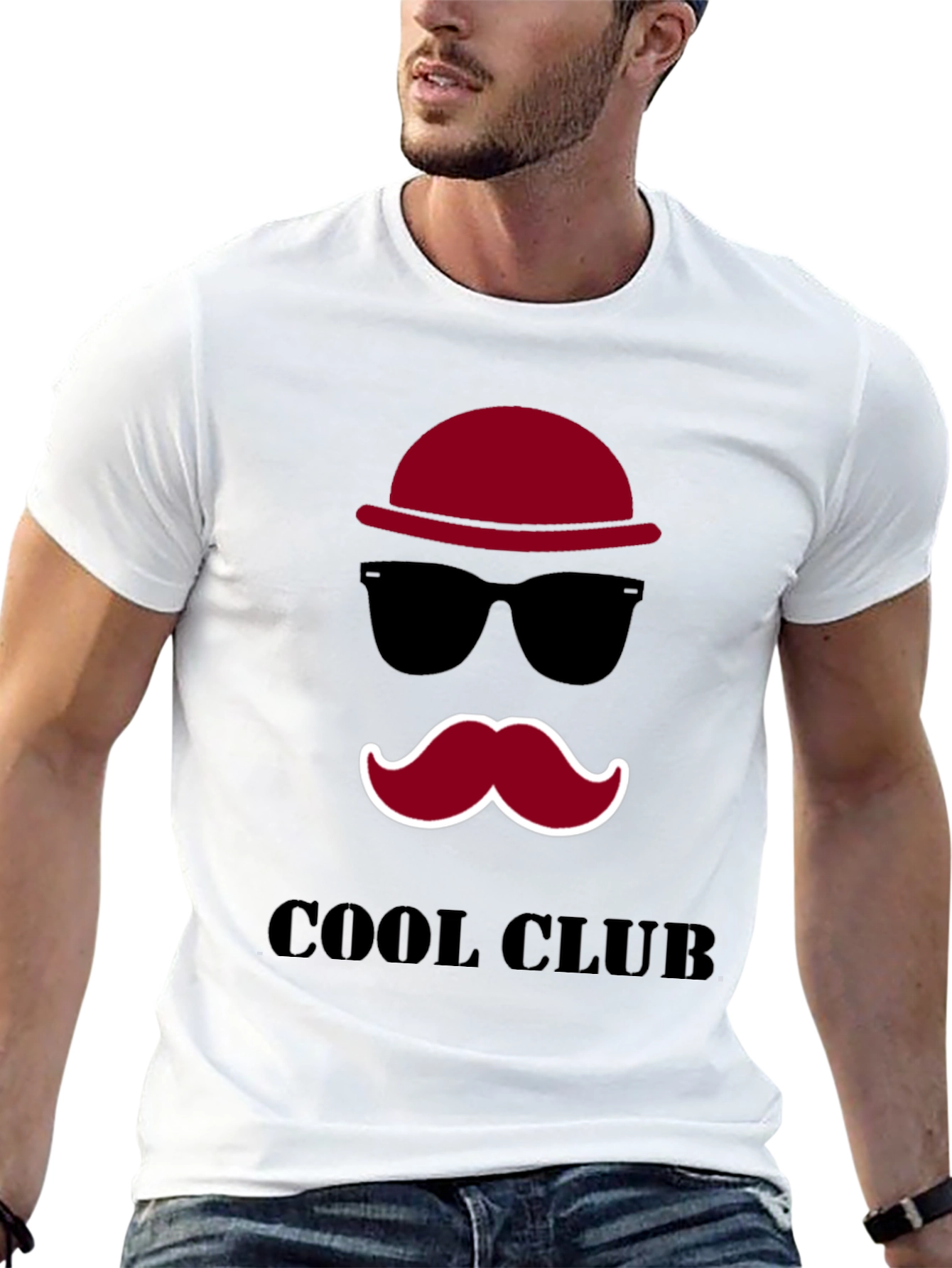 Cool Club Graphic Tee - Stylish & Unique Design