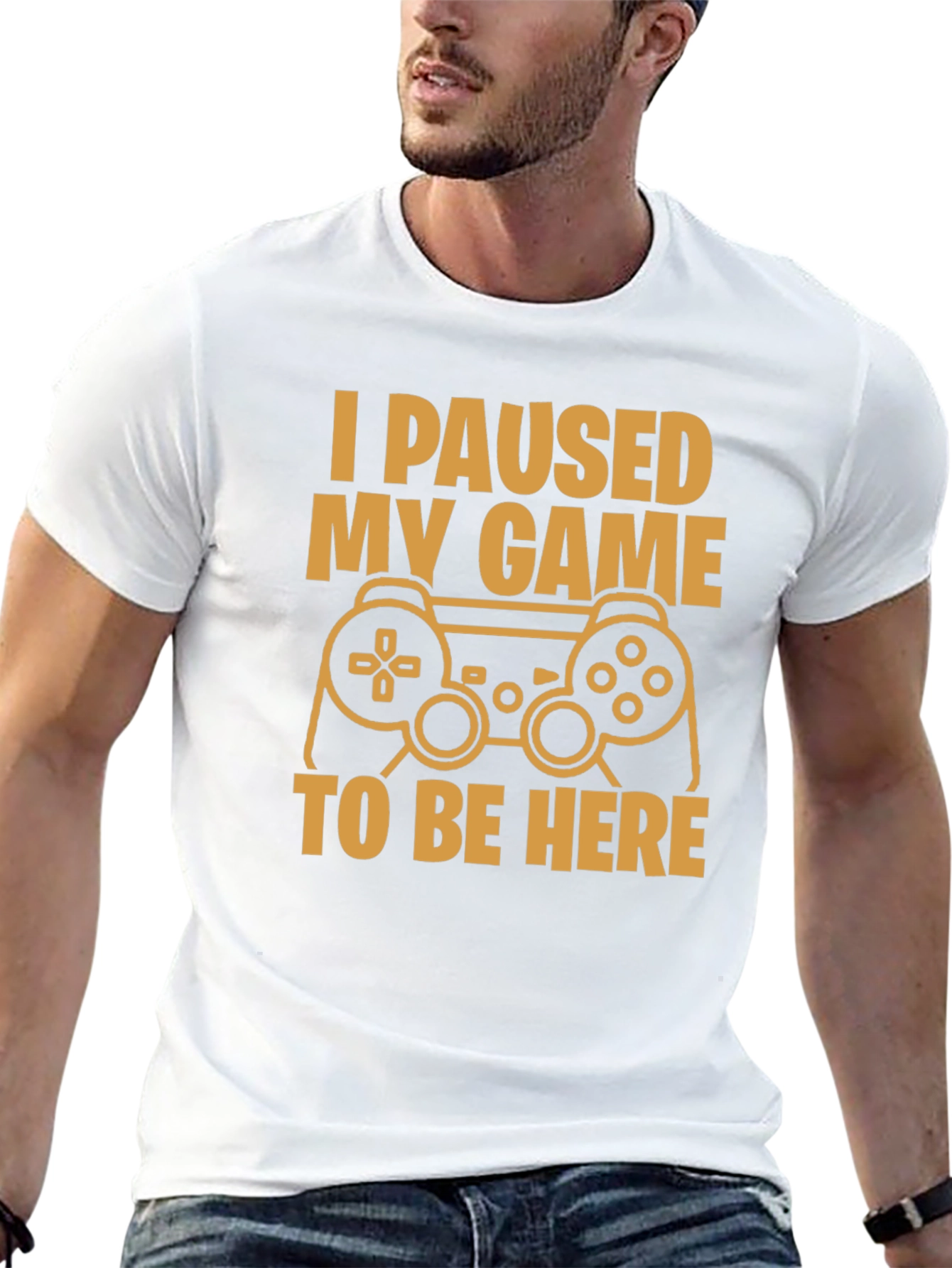 I Paused My Game Funny Gamer T-Shirt