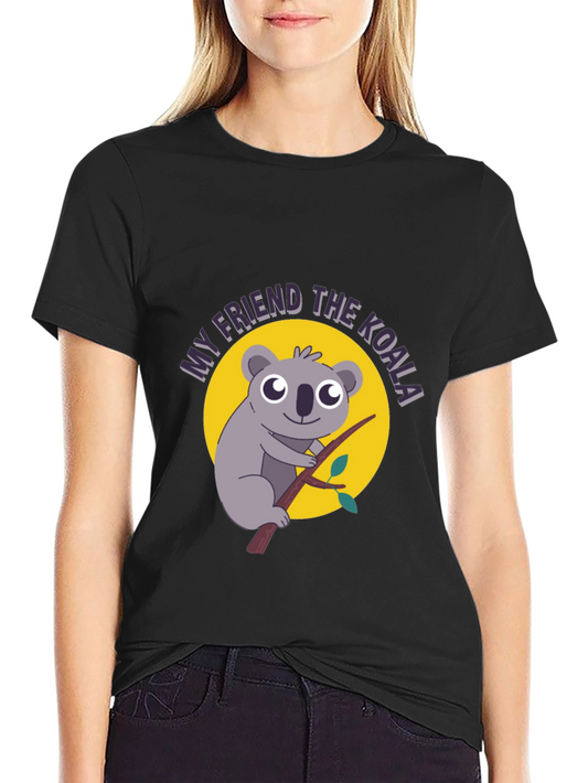 Koala Friend T-Shirt - Cute Animal Graphic Tee