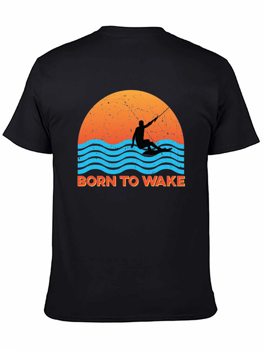Born to Wake Surfing Graphic Tee