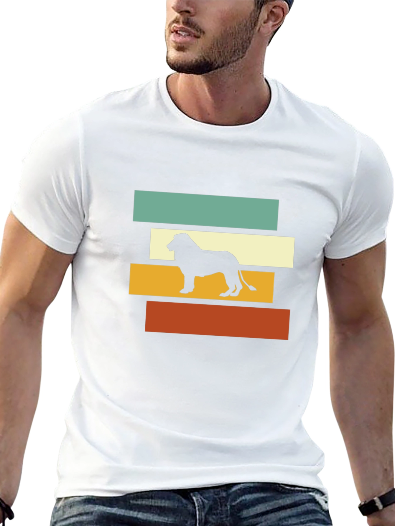 Retro Lion Graphic Tee