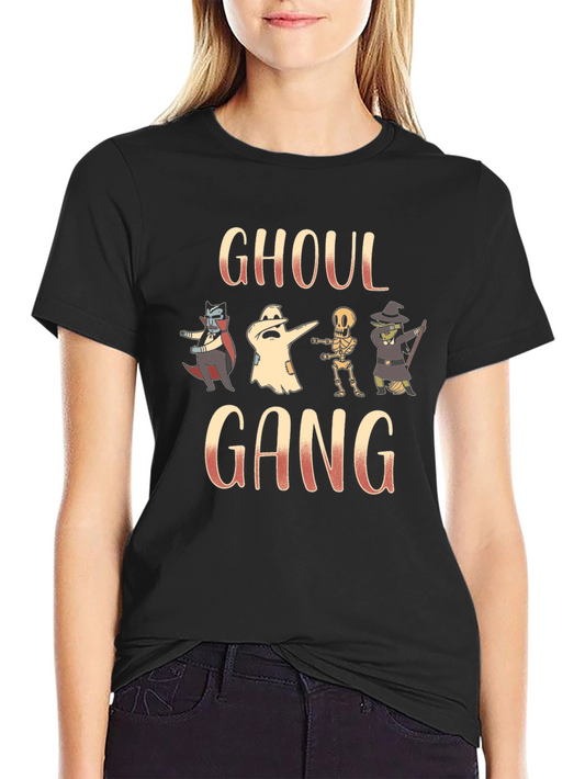 Ghoul Gang Halloween Graphic Tee