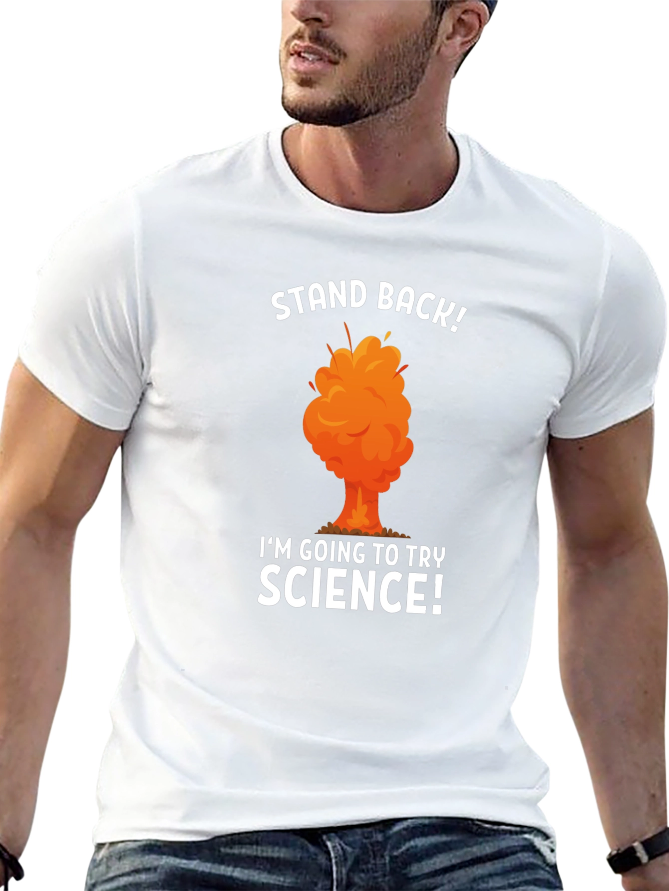 Stand Back Science T-Shirt Experiment Funny Tee