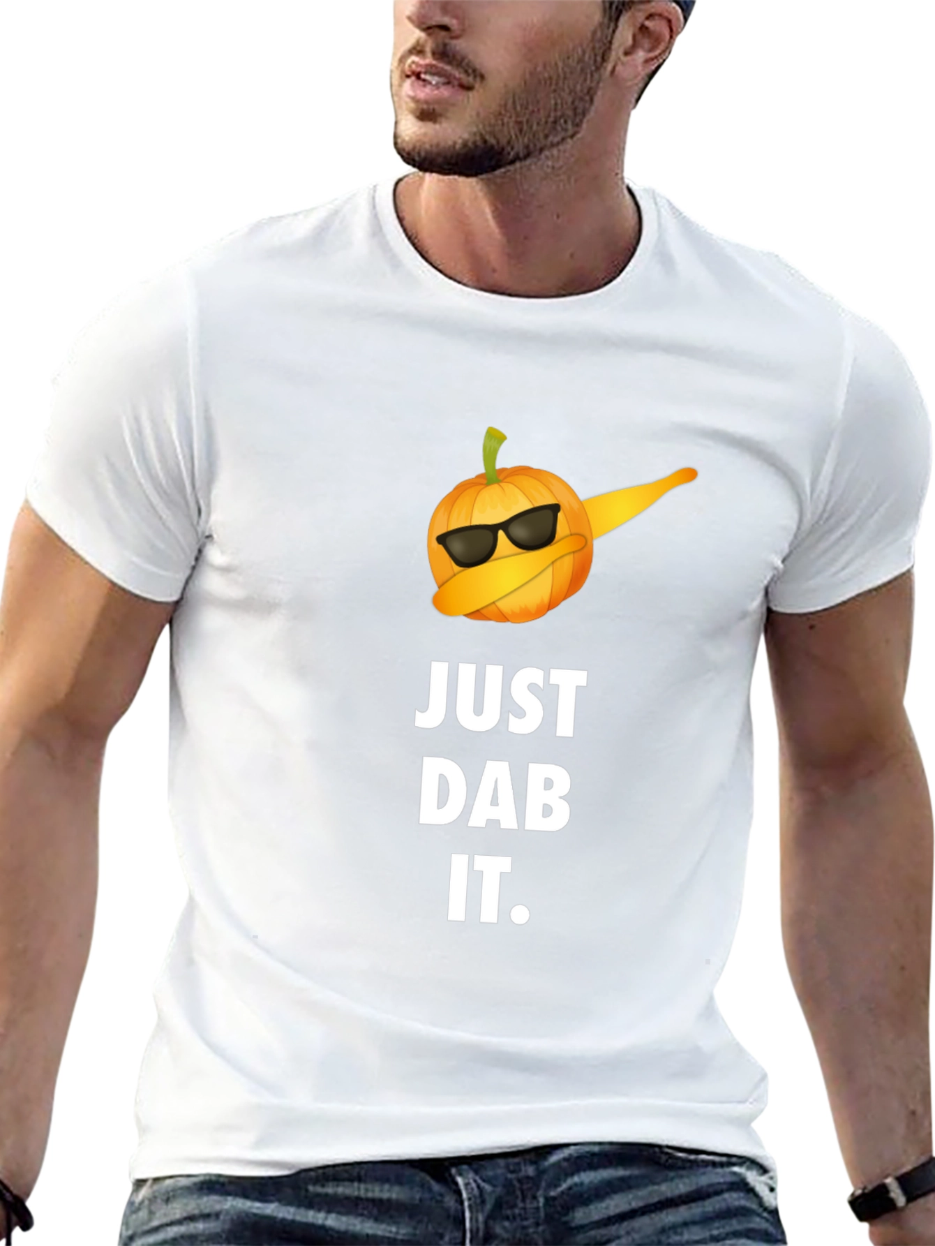 Just Dab It Pumpkin Halloween T-Shirt