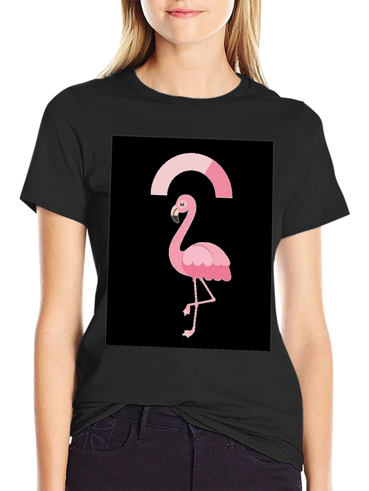 Black Flamingo Graphic Tee
