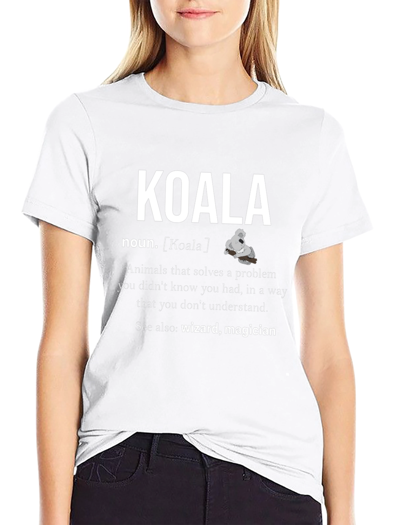 Funny Koala Definition T-Shirt