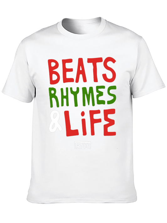 Beats Rhymes & Life Crew Neck T-Shirt