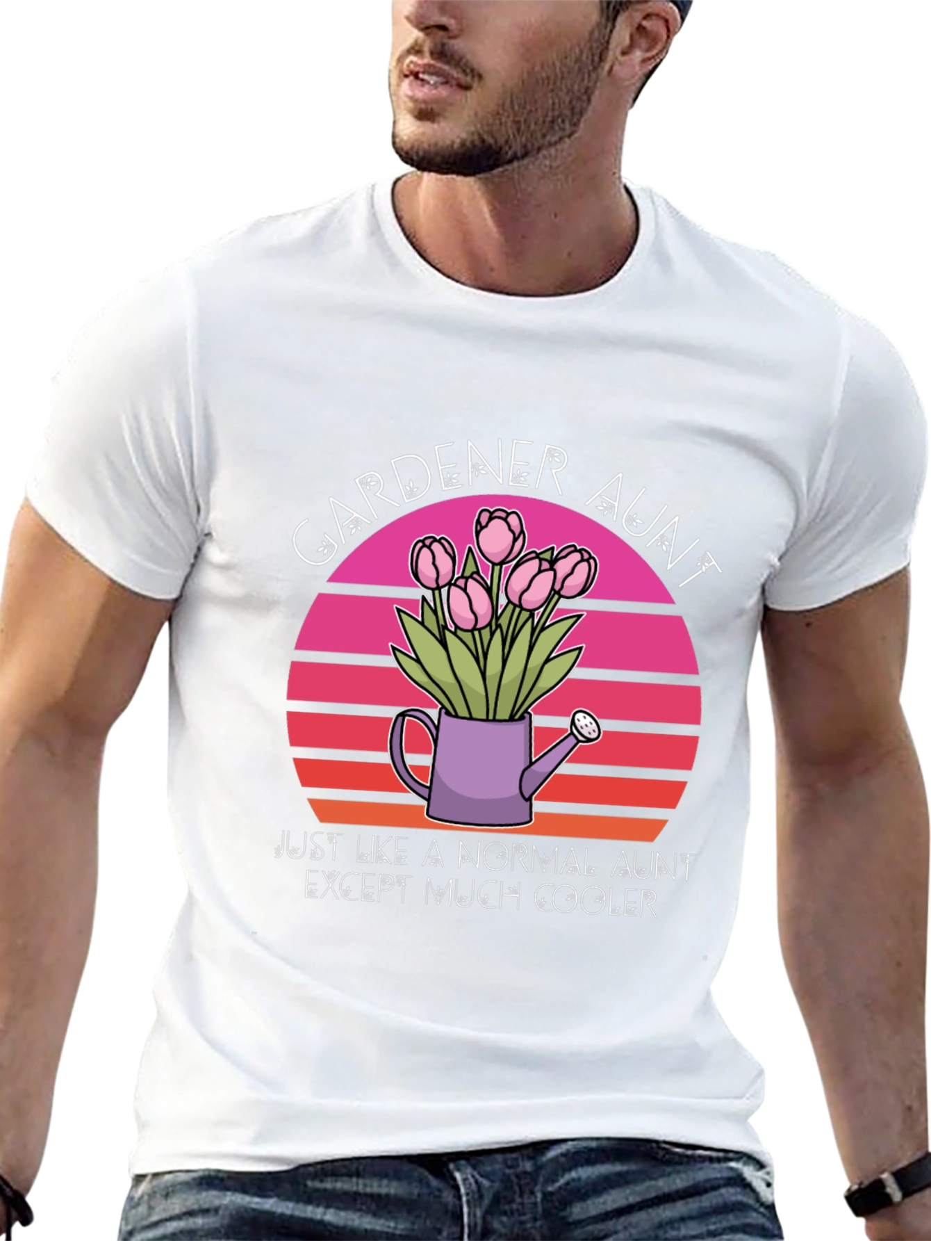 Gardener Aunt T-Shirt: Cool Gardening Aunt Gift