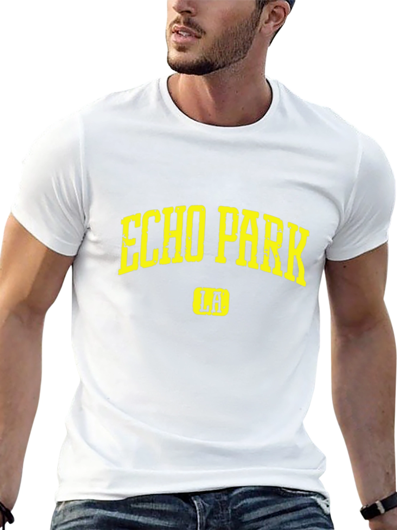 Echo Park LA Graphic Tee - Black