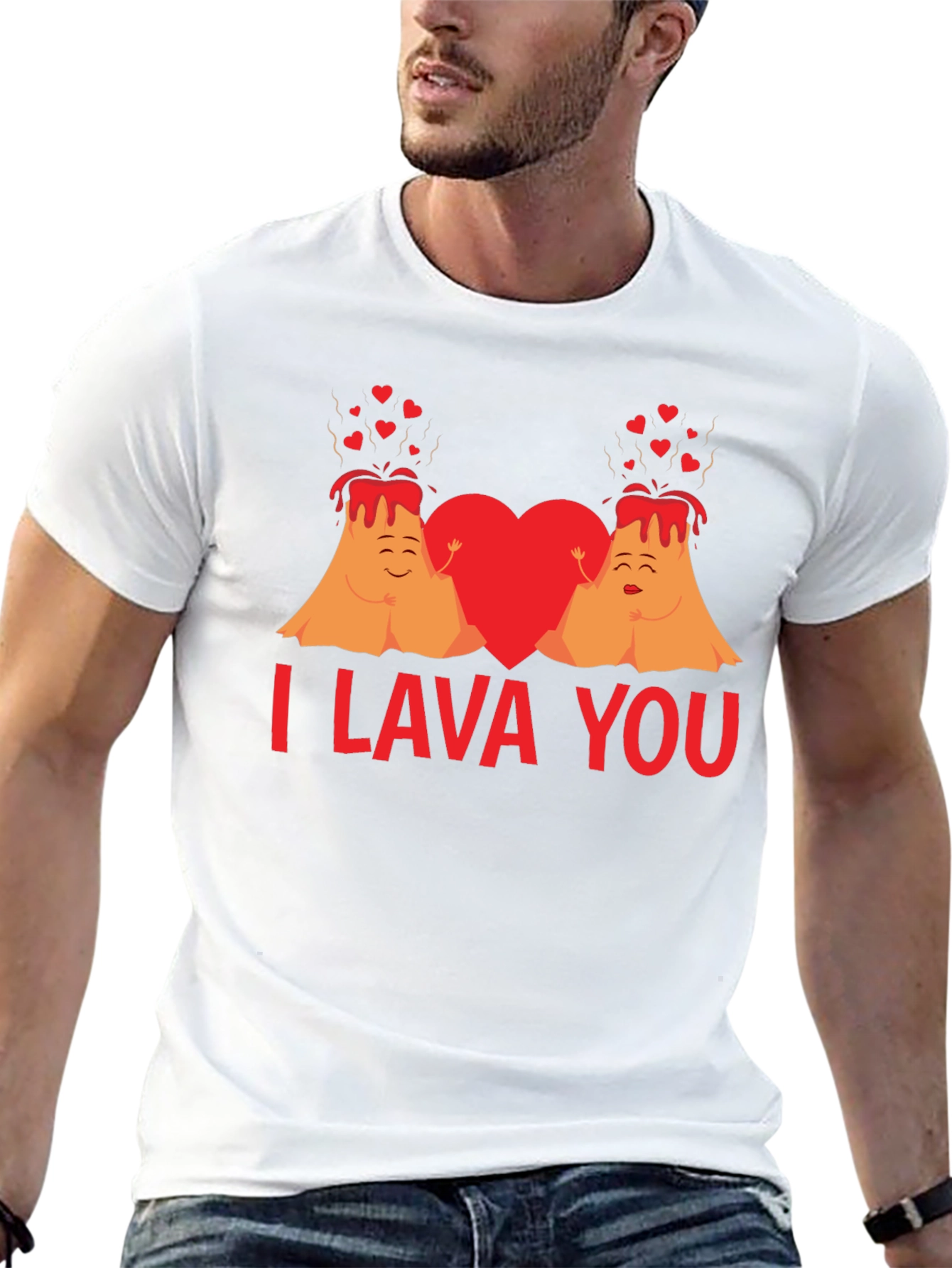 I Lava You Valentines Day T-Shirt