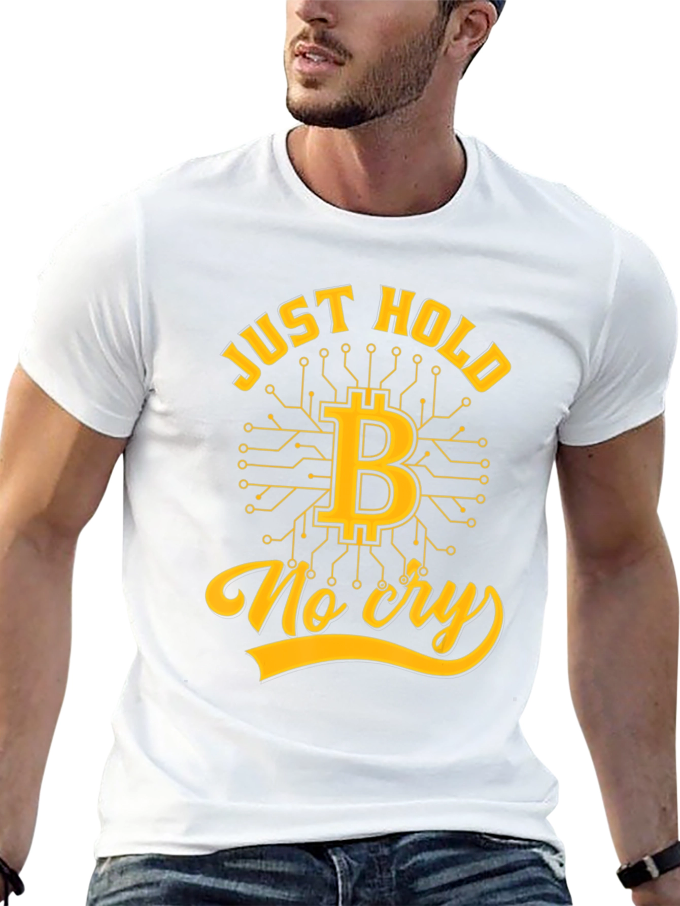 Just Hold Crypto Bitcoin T-Shirt