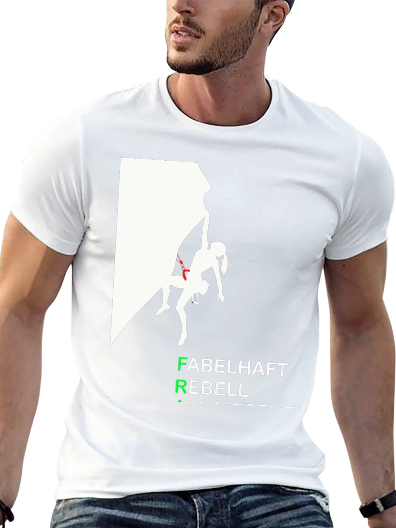 Fabelhaft Rebel Climber Graphic T-Shirt