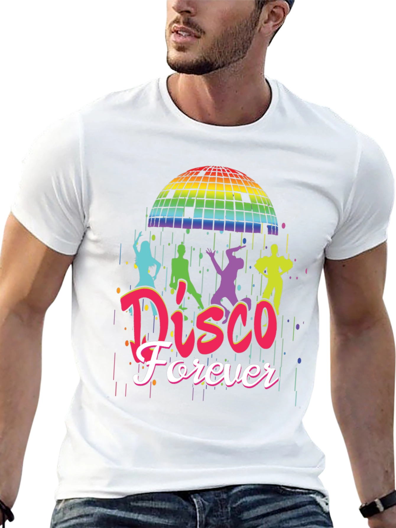 Retro Disco Forever Graphic Tee