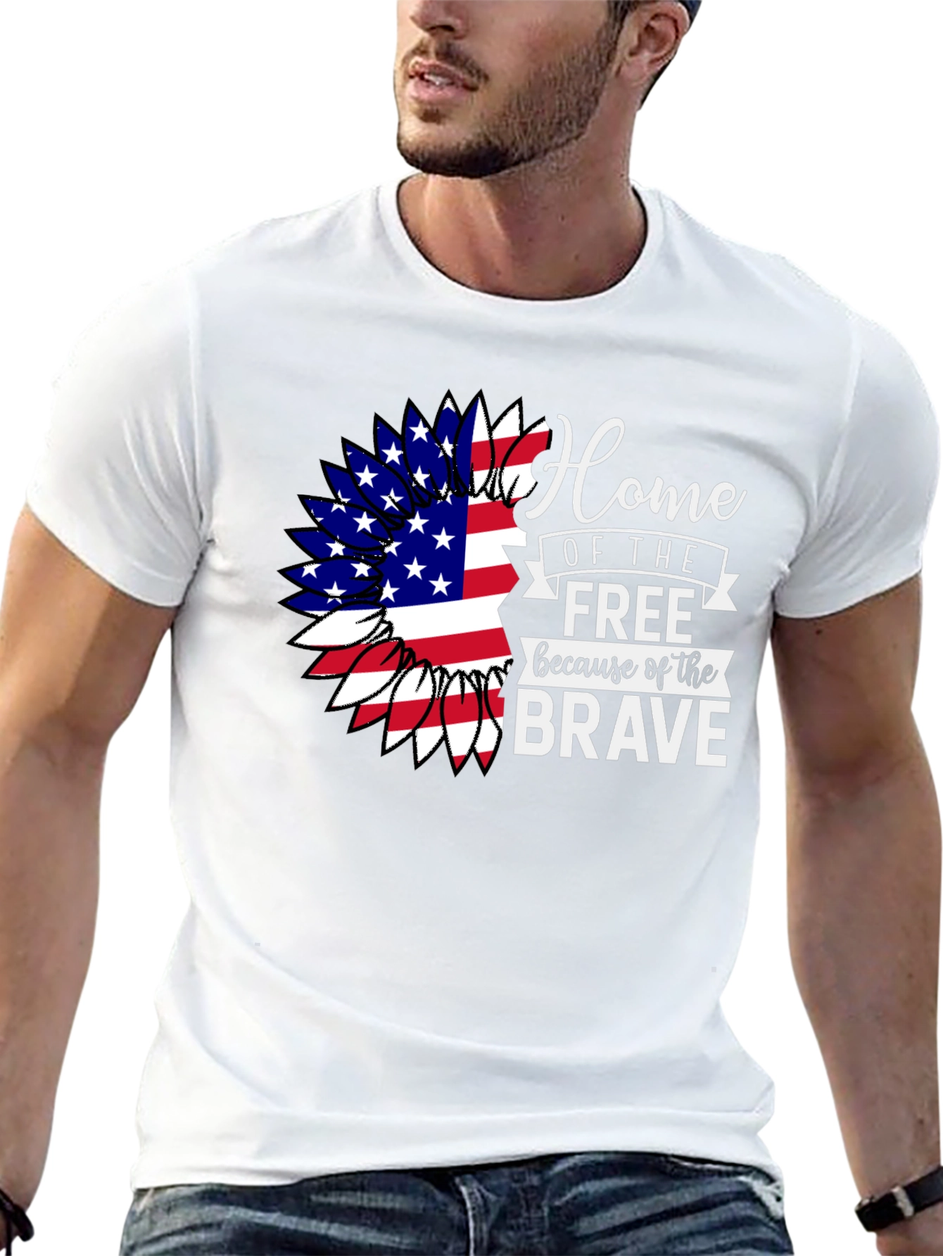 Home of the Free Patriotic T-Shirt