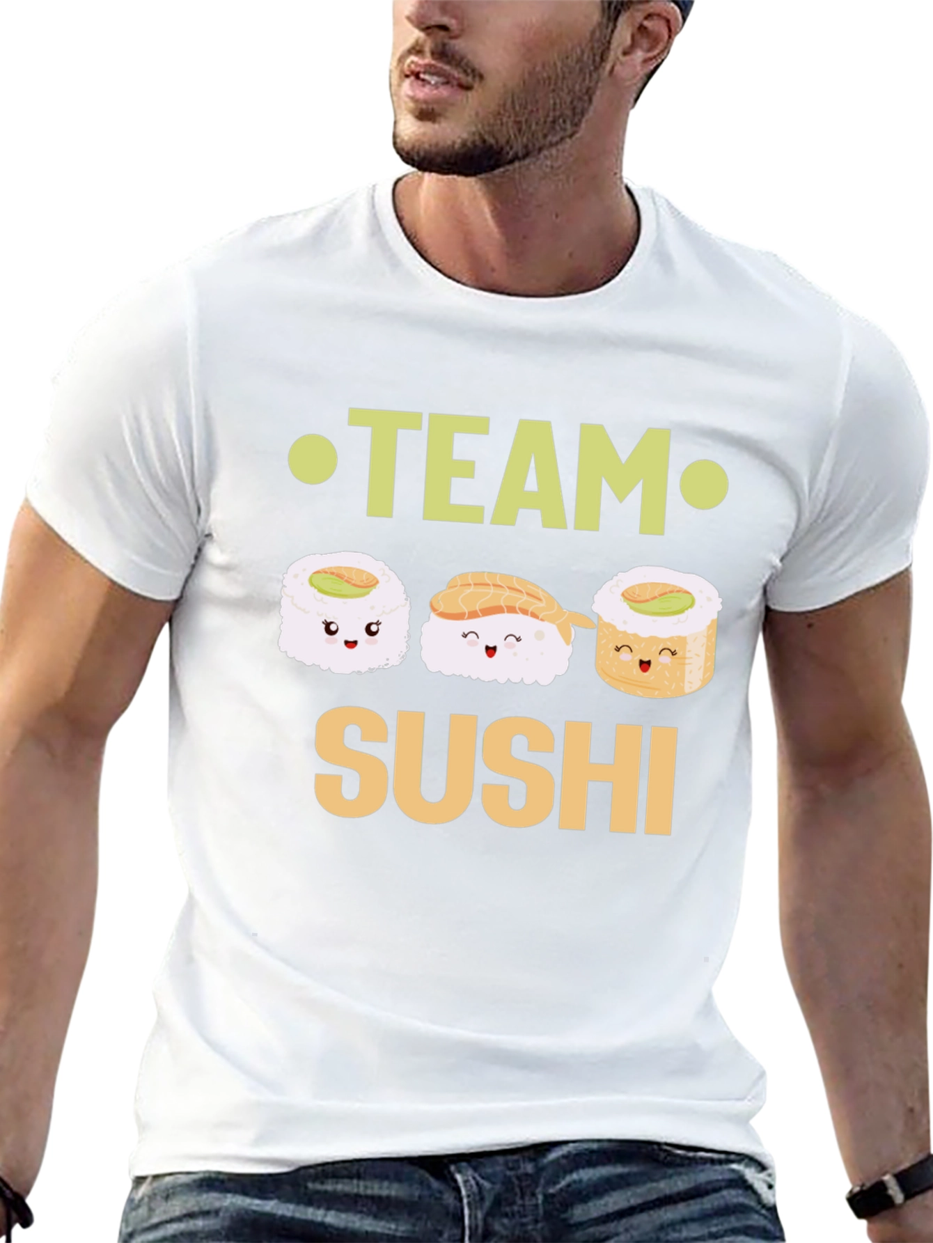Team Sushi T-Shirt - Cute Foodie Tee