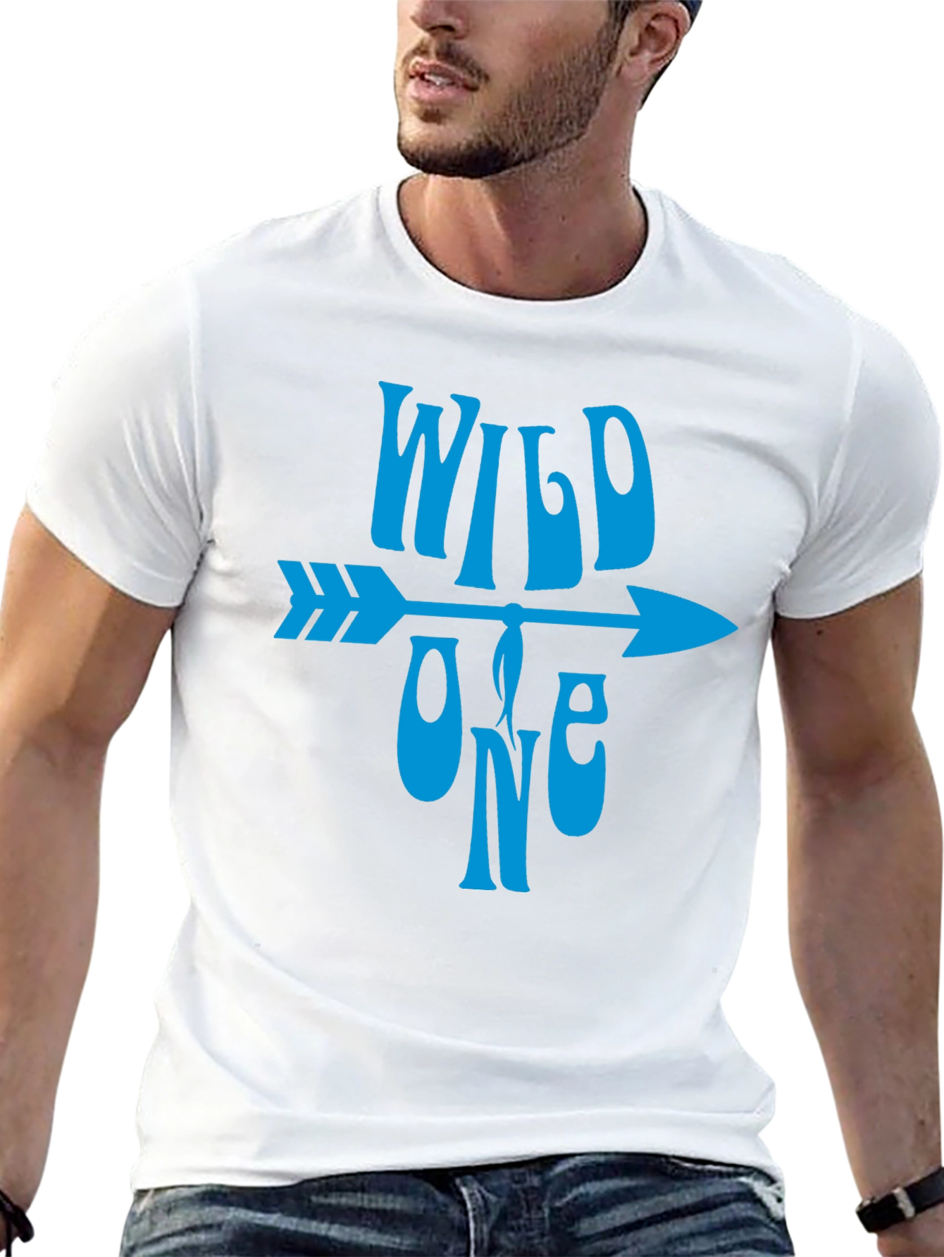Wild One Arrow Graphic Tee - Trendy Casual T-Shirt