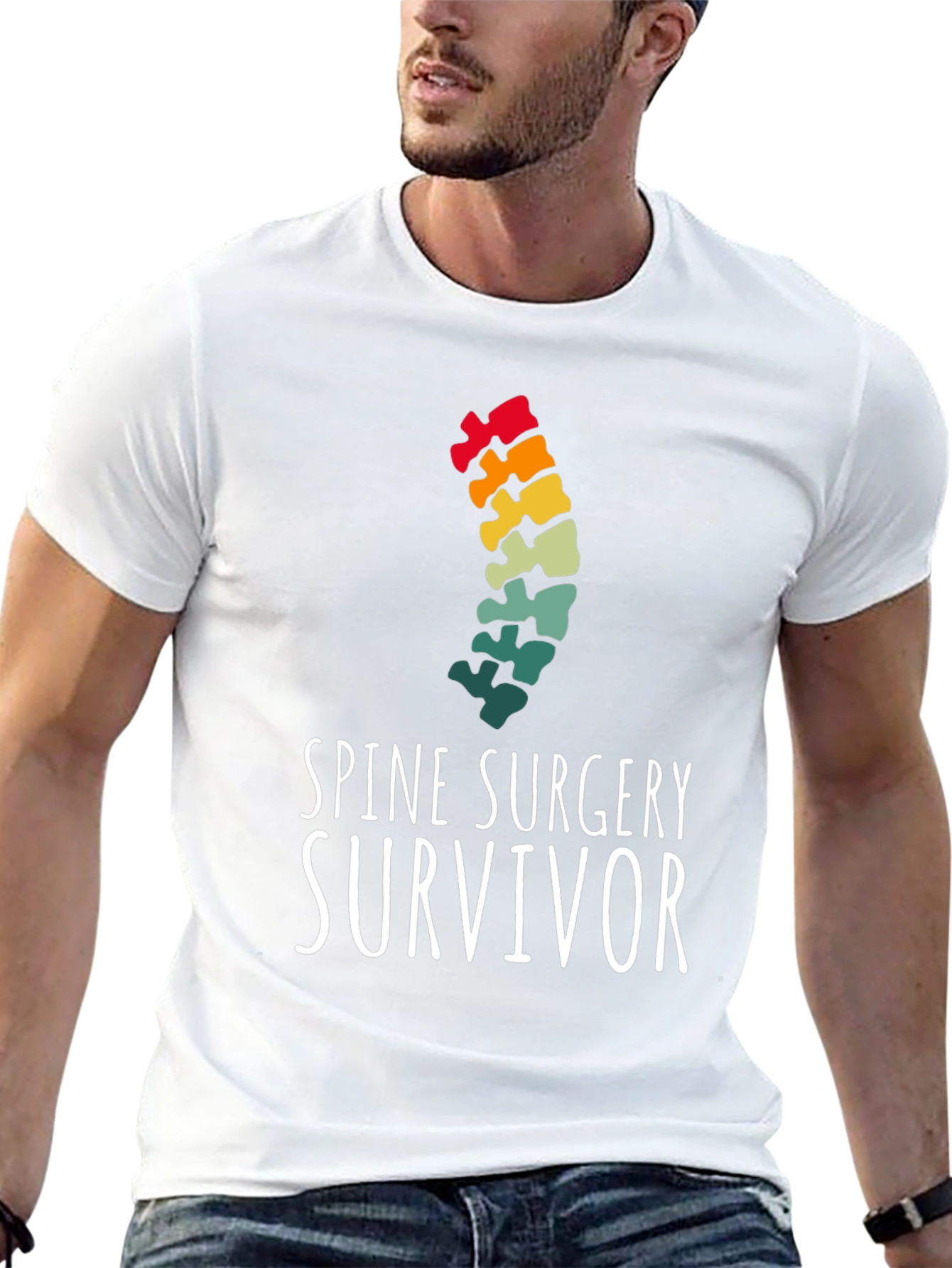 Spine Surgery Survivor Graphic Tee