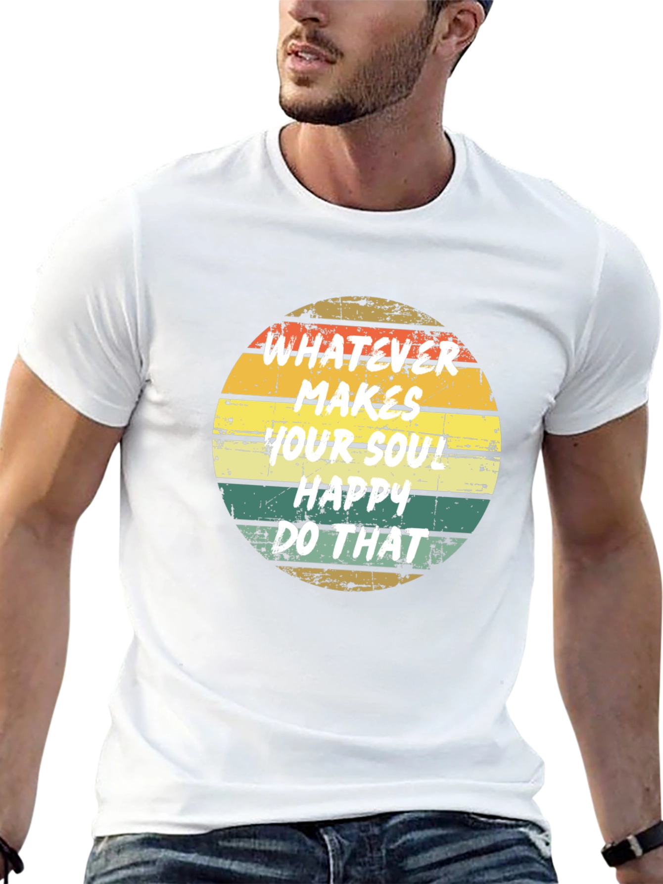 Retro Motivational Graphic T-Shirt