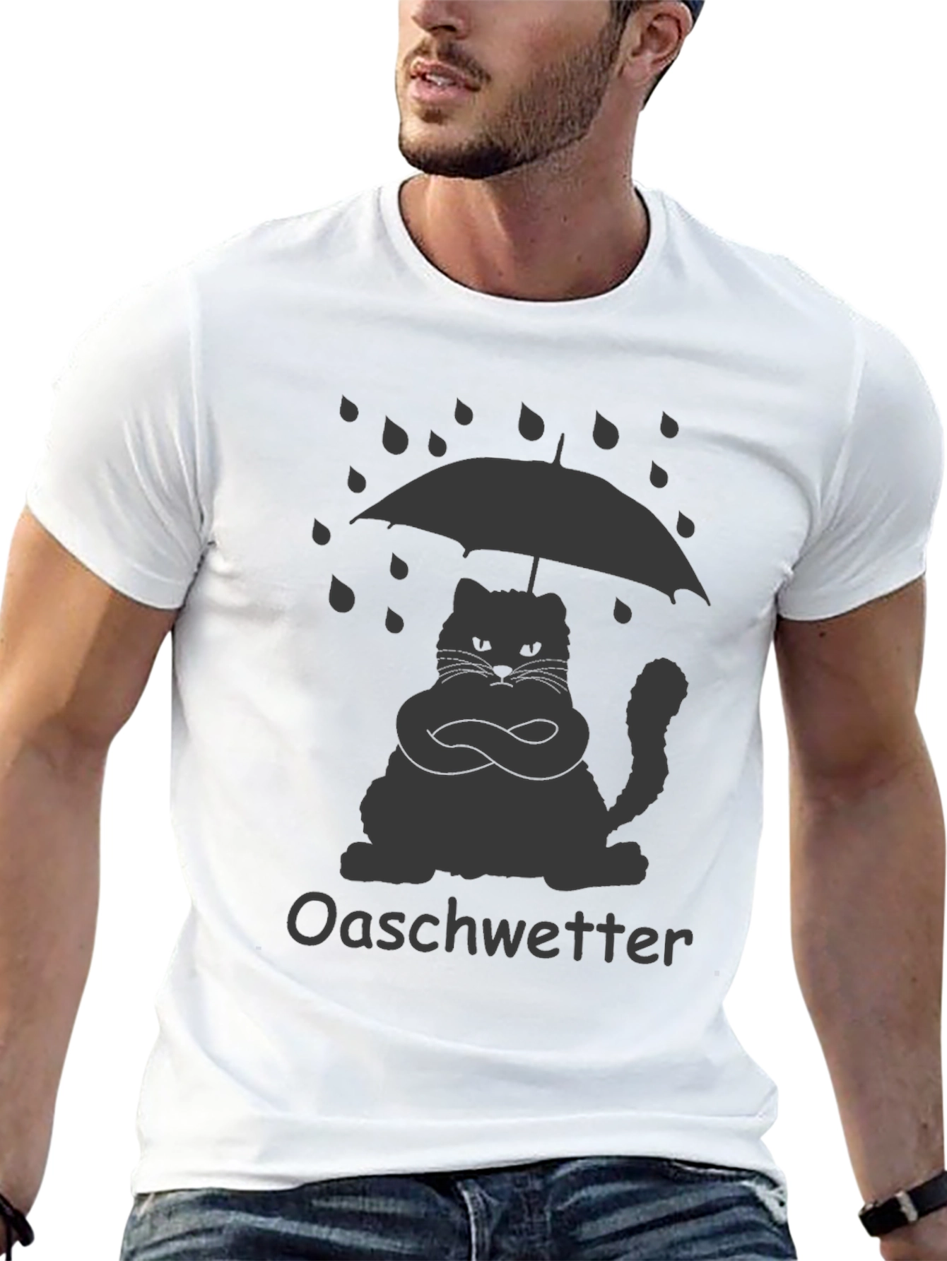 Grumpy Cat Oaschwetter Black T-Shirt