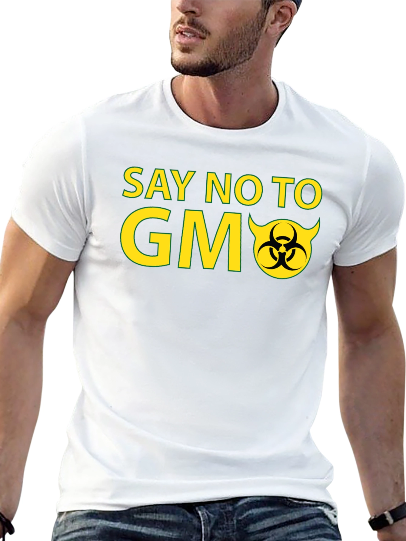 Say No to GMO Black T-Shirt