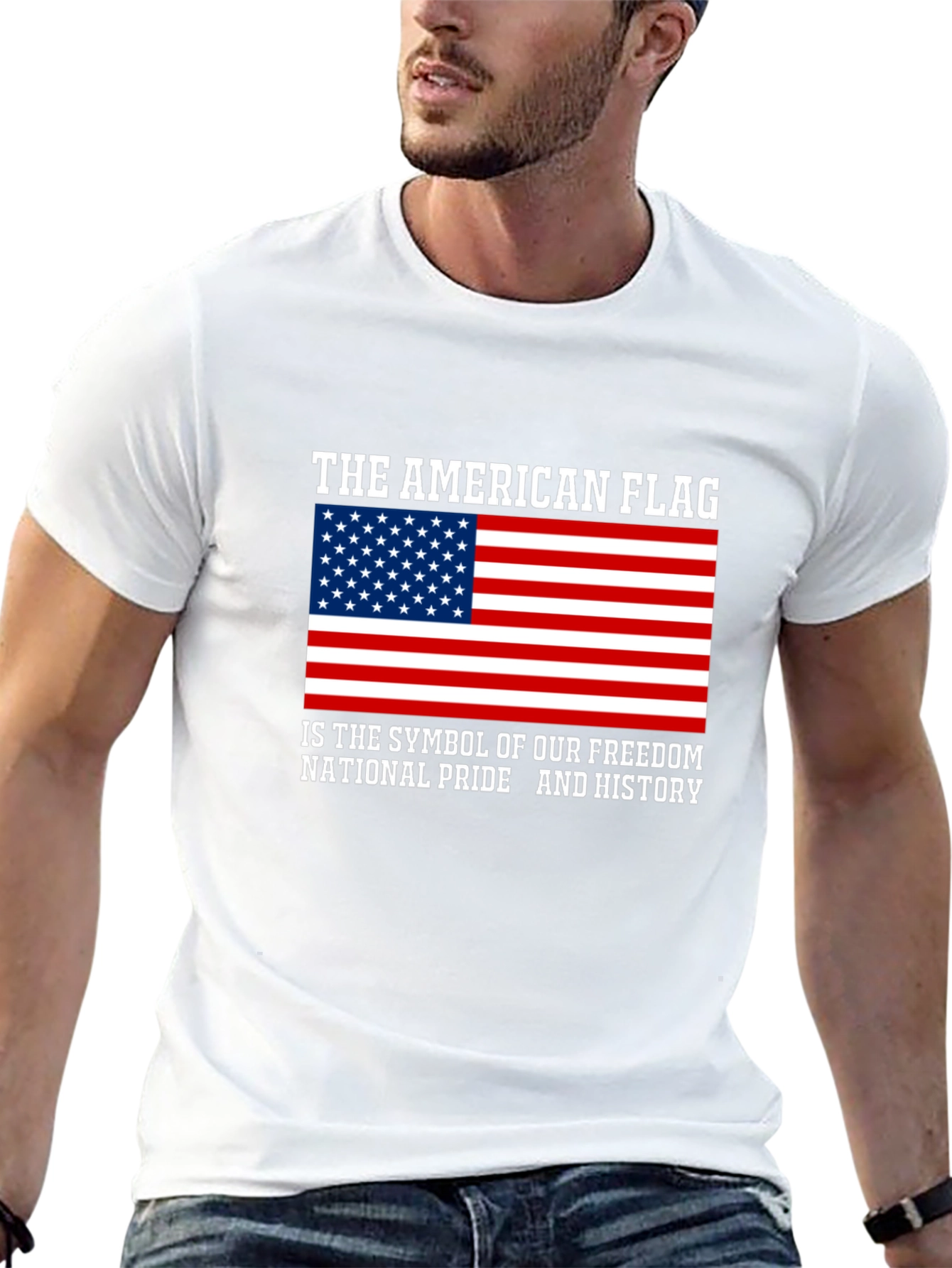 American Flag Patriotic T-Shirt