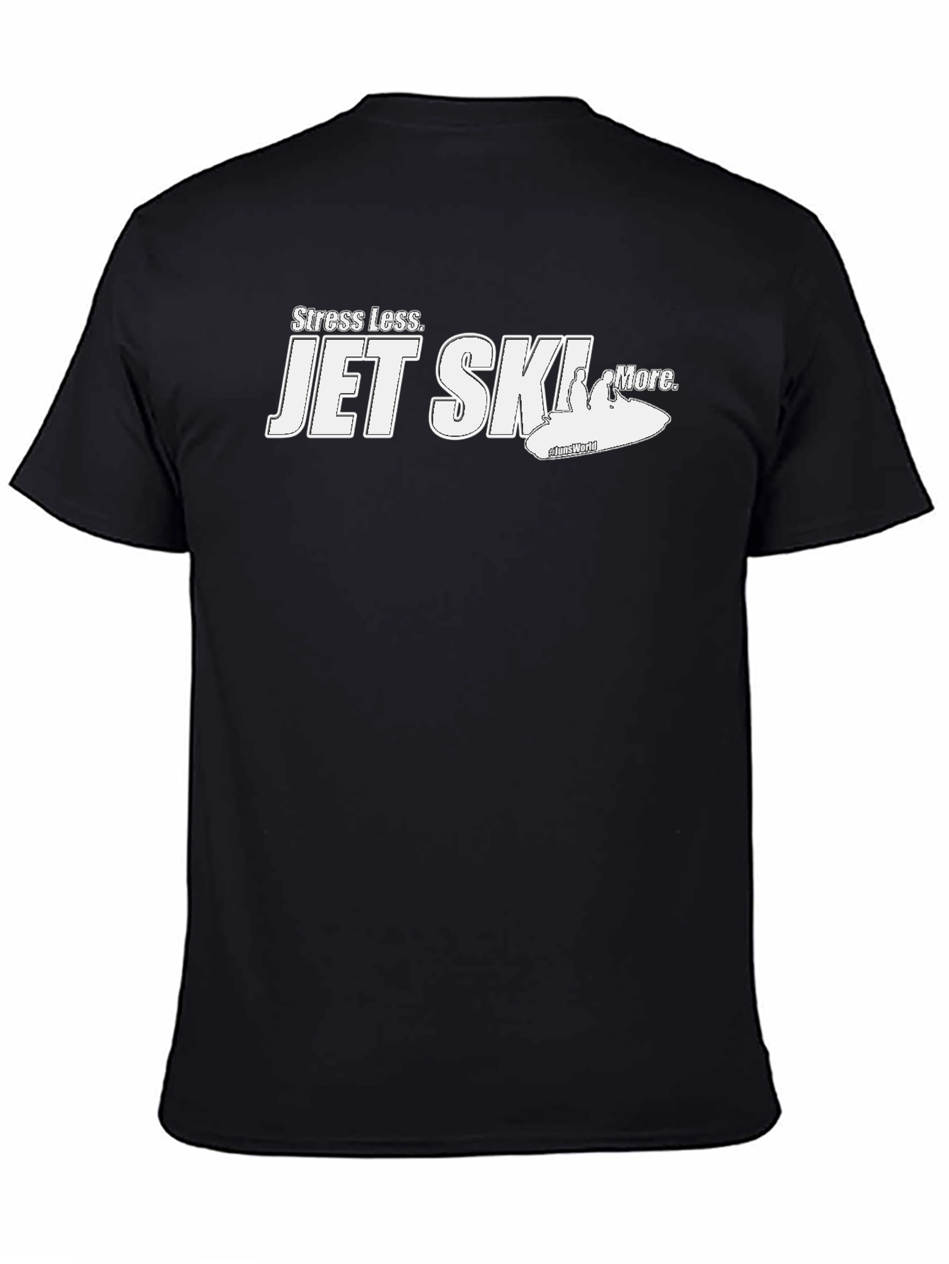 Stress Less Jet Ski More Graphic T-Shirt