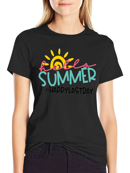 Hello Summer Graphic T-Shirt