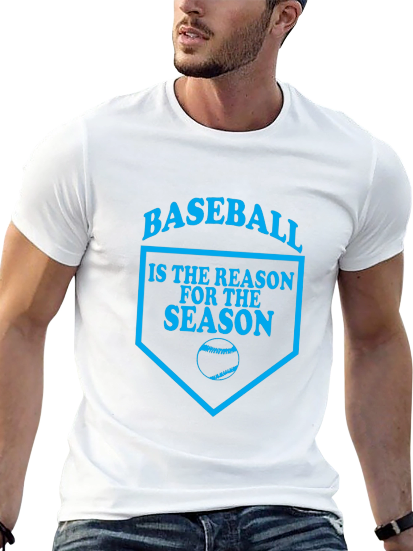 Baseball Reason for the Season Graphic Tee