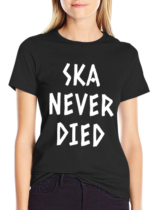 Ska Never Died T-Shirt - Bold Graphic Tee