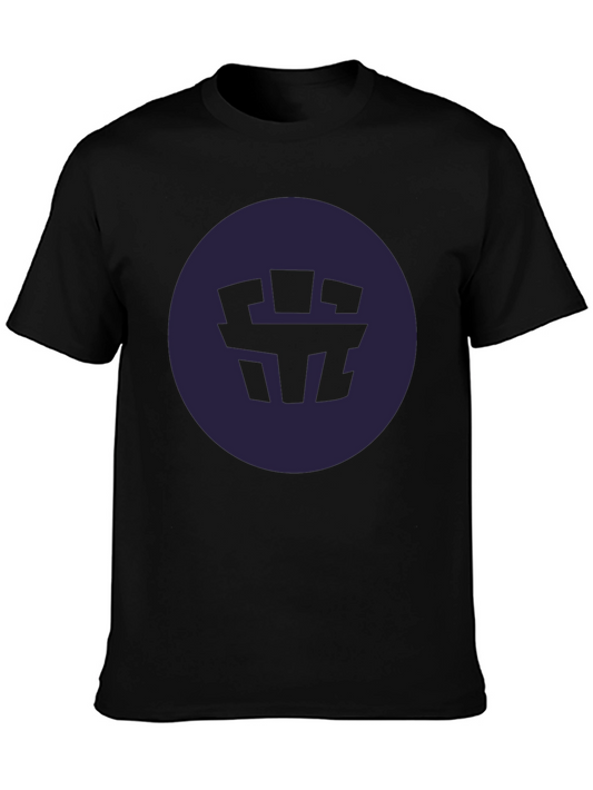 Abstract Symbol Black Graphic Tee