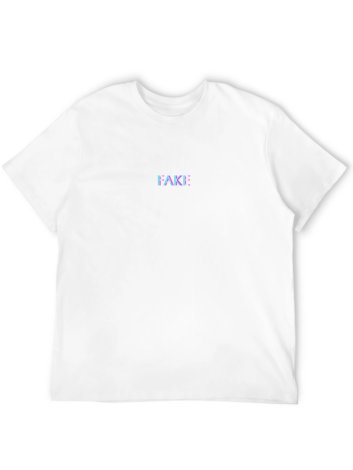 Fake Holographic T-Shirt
