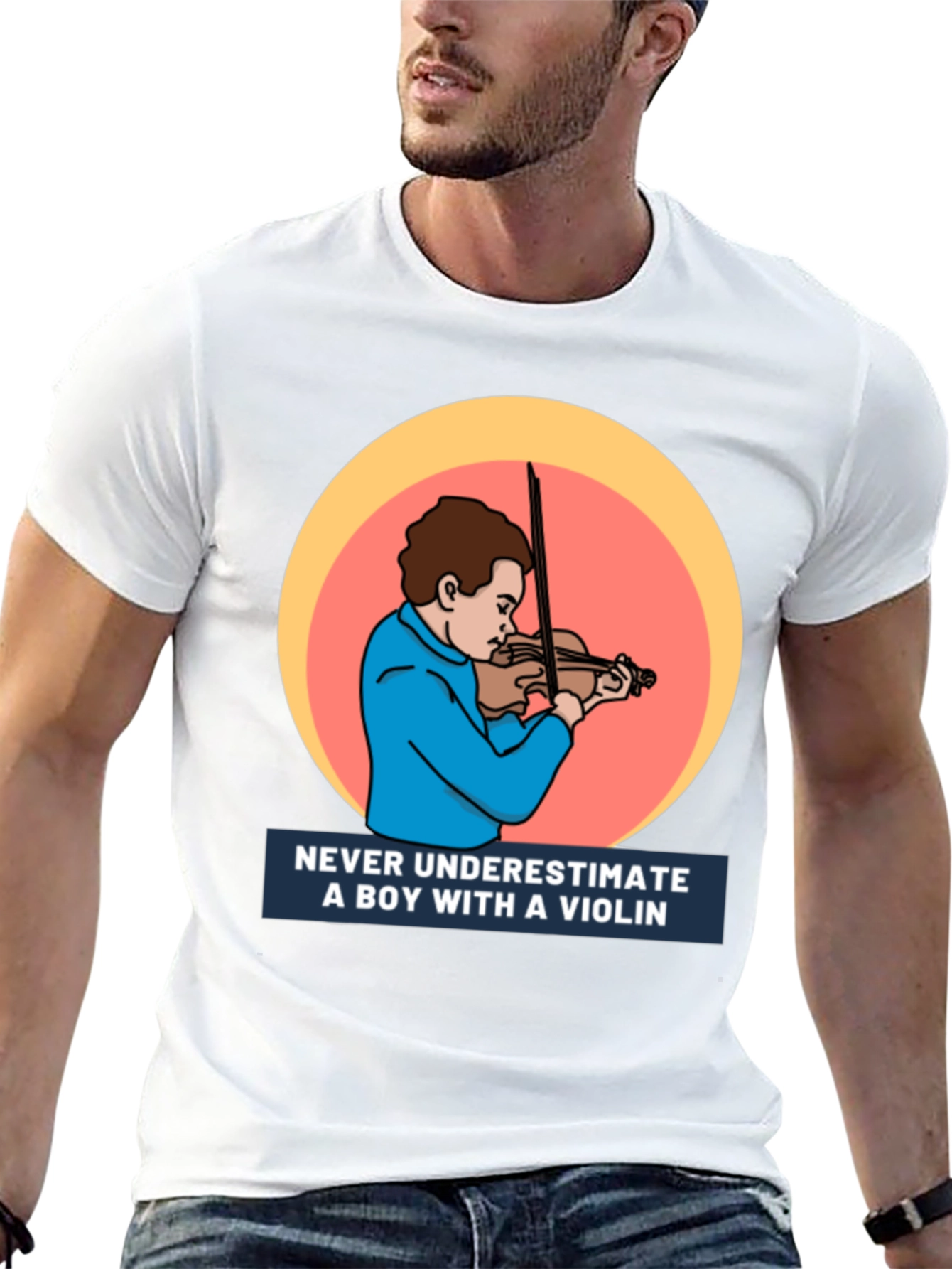 Boy With a Violin T-Shirt