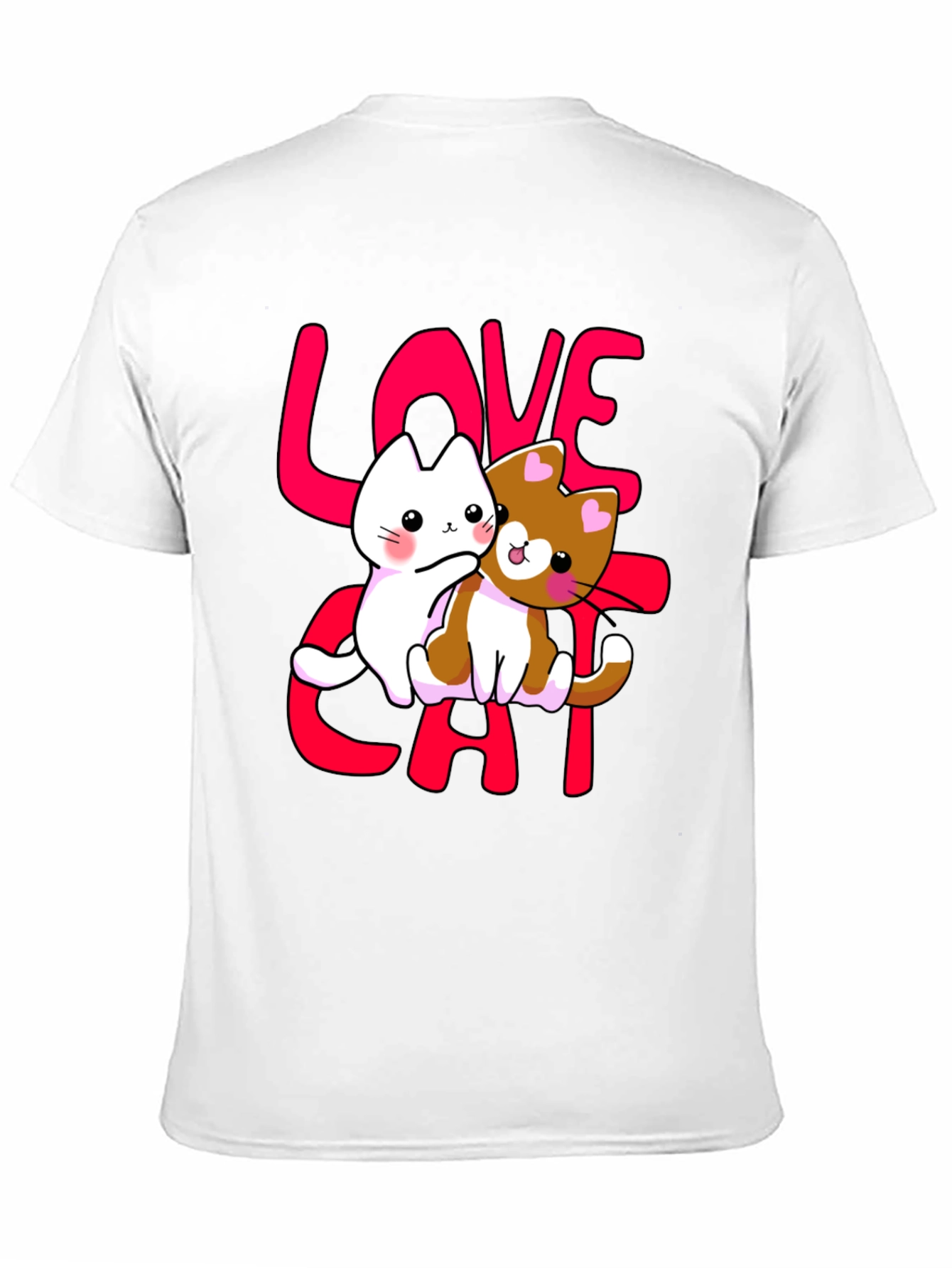 Love Cat Graphic T-Shirt