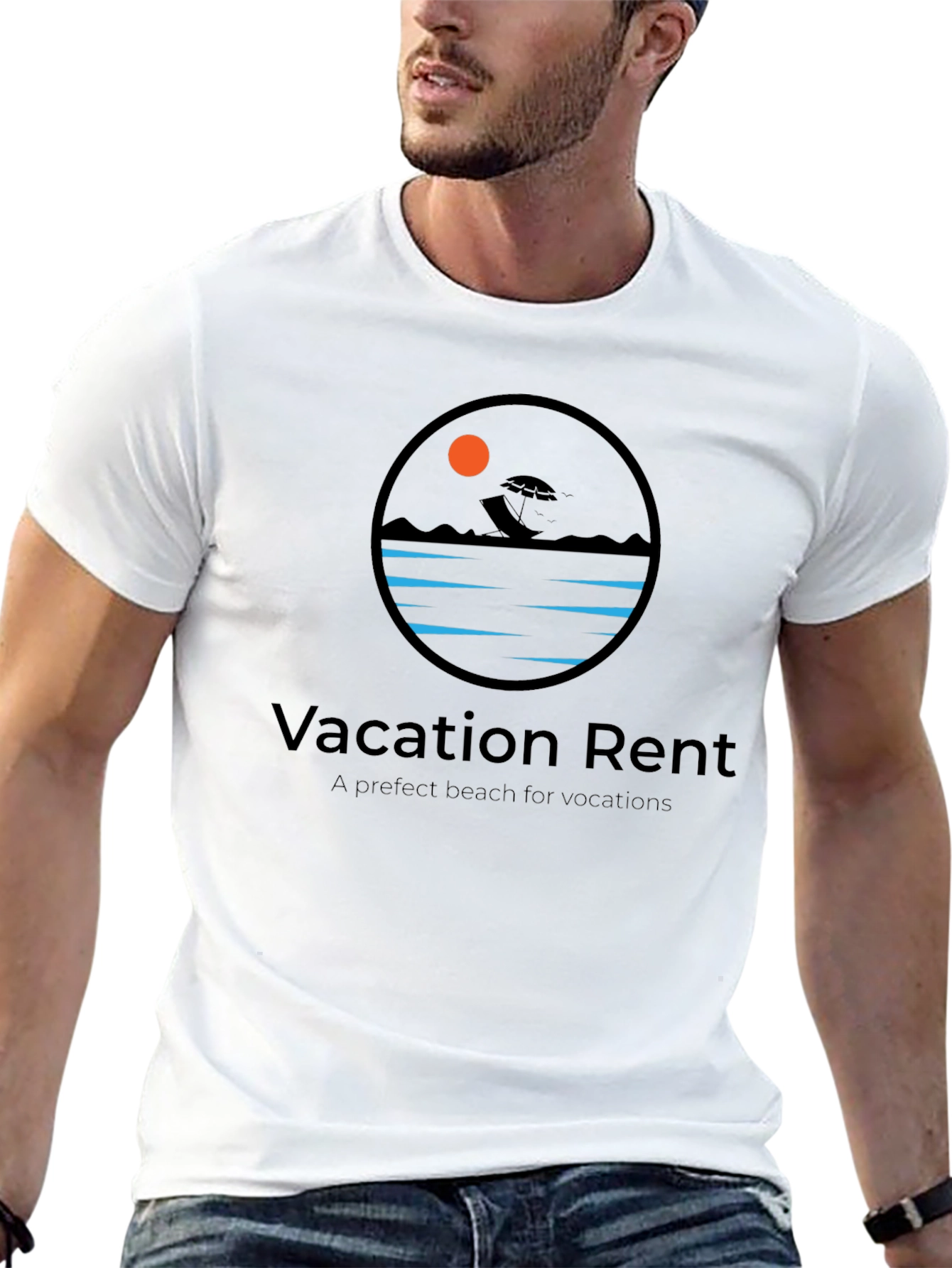 Vacation Rent Beach Graphic Tee