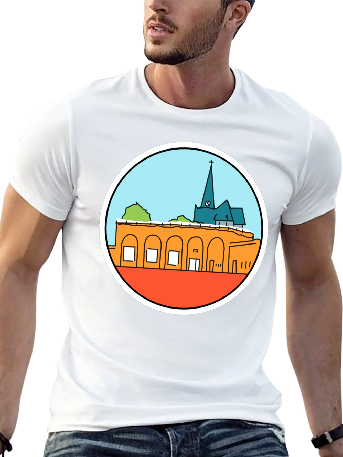Architectural Black T-Shirt