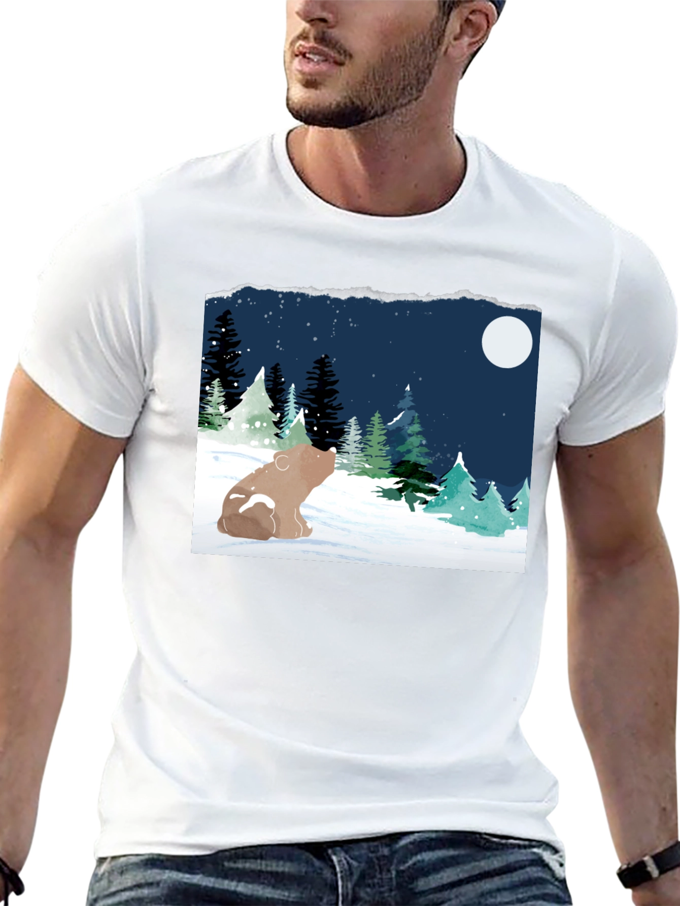 Winter Bear Graphic Tee