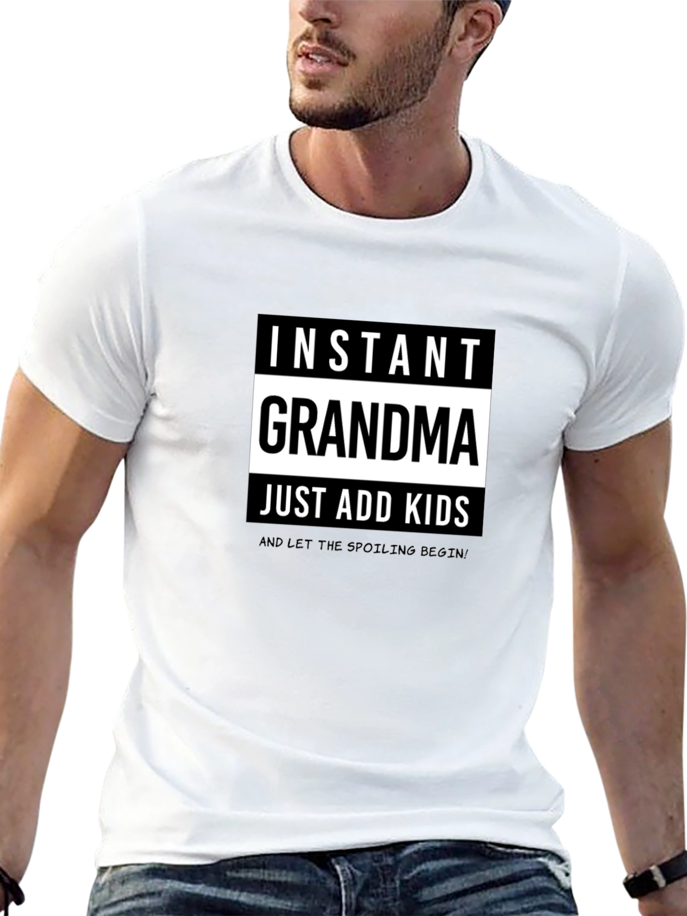 Instant Grandma T-Shirt - Just Add Kids