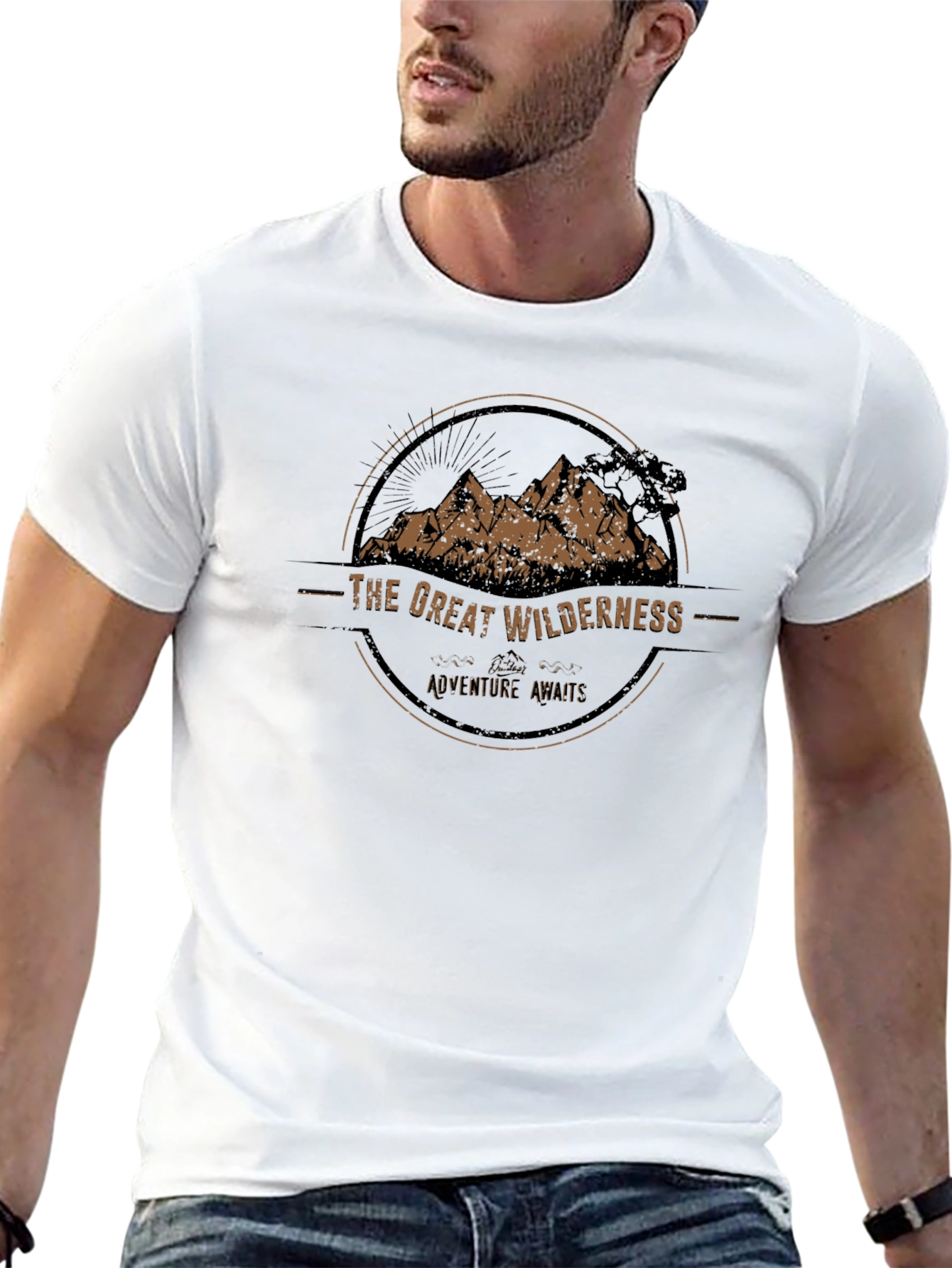 Great Wilderness Adventure Awaits Graphic T-Shirt