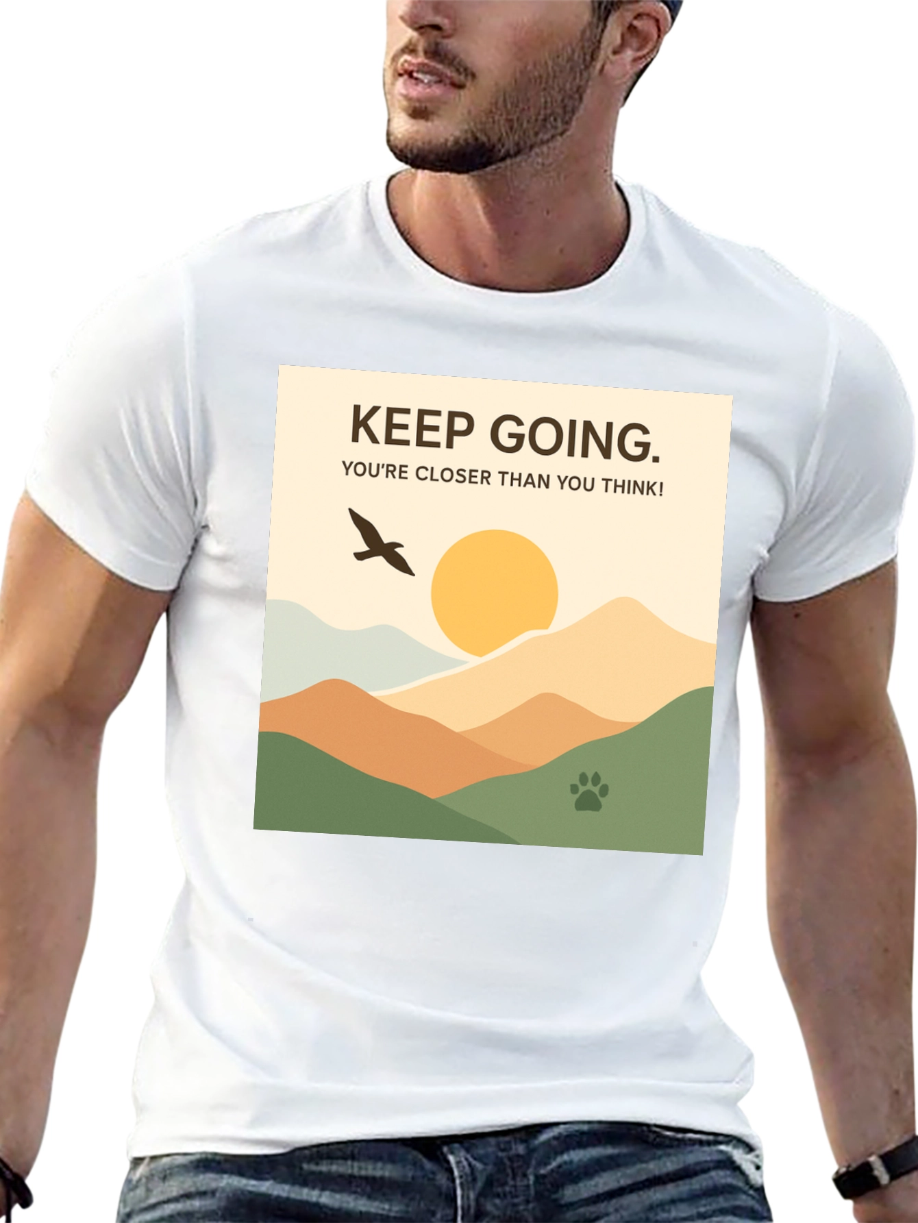 Keep Going Motivational T-Shirt