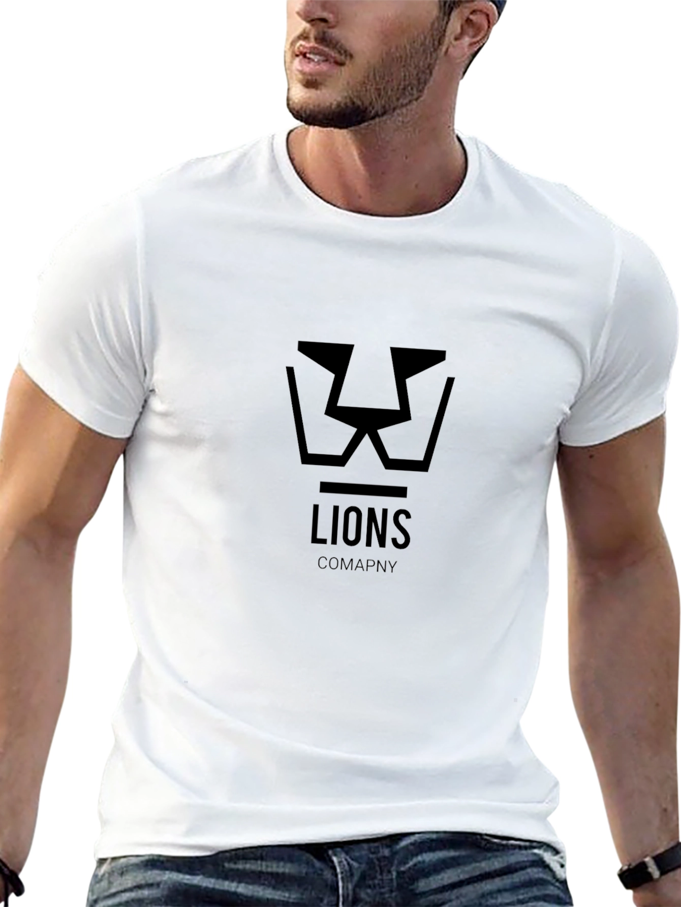 Lions Company Black T-Shirt