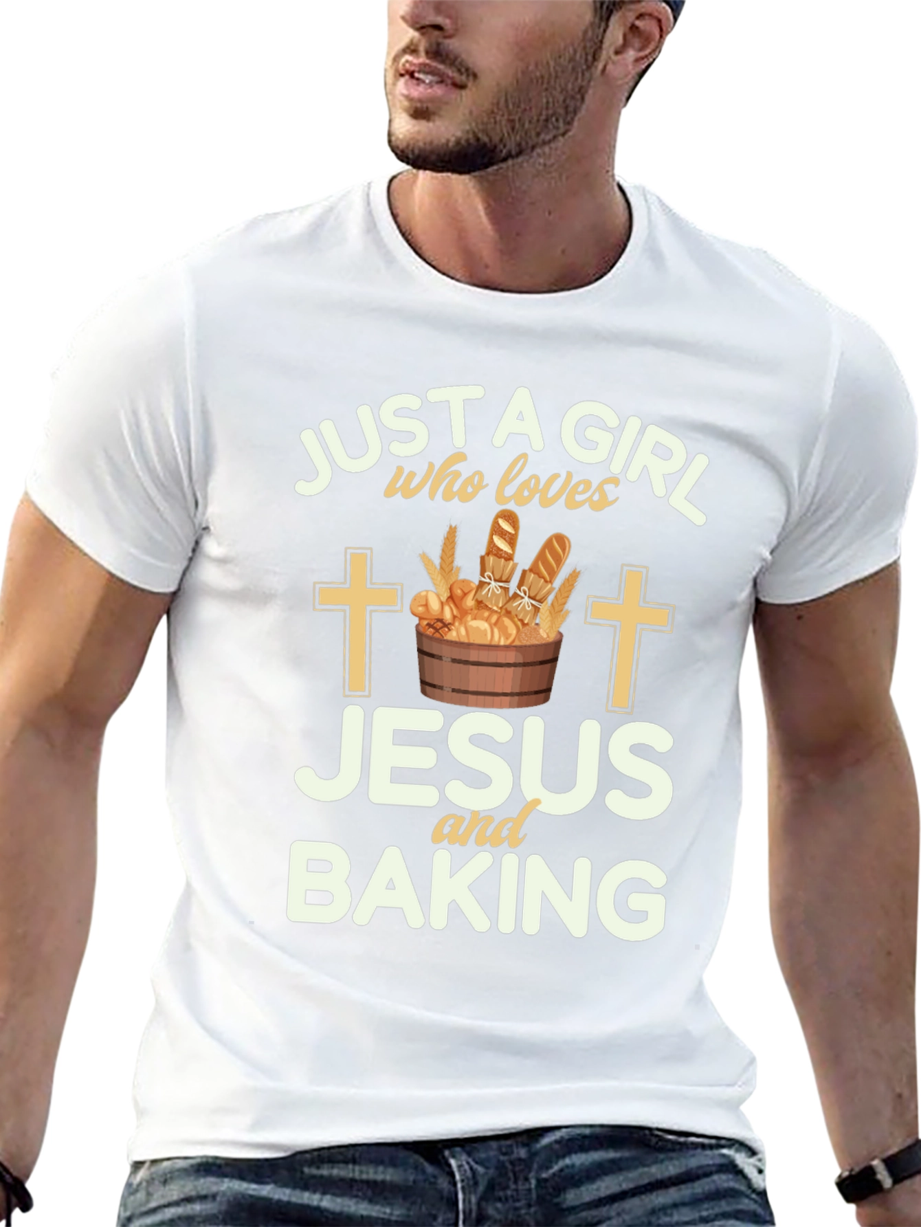 Jesus and Baking T-Shirt