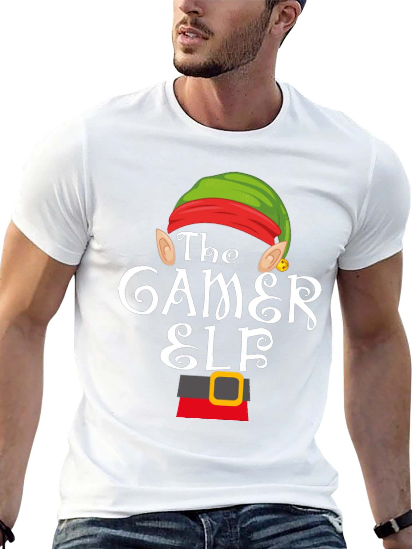 The Gamer Elf T-Shirt - Holiday Gaming Tee