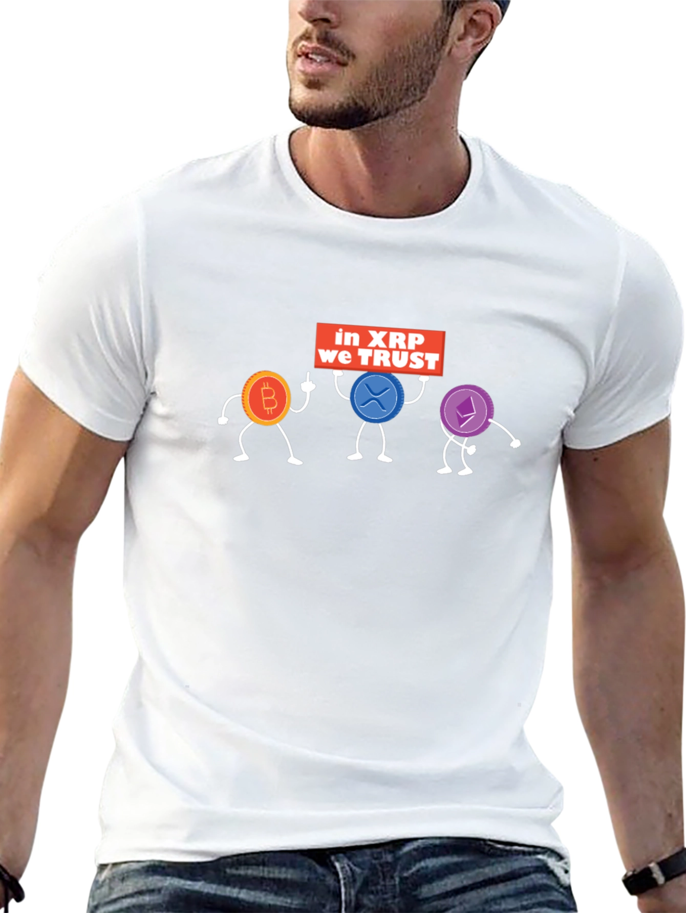 Crypto XRP We Trust T-Shirt