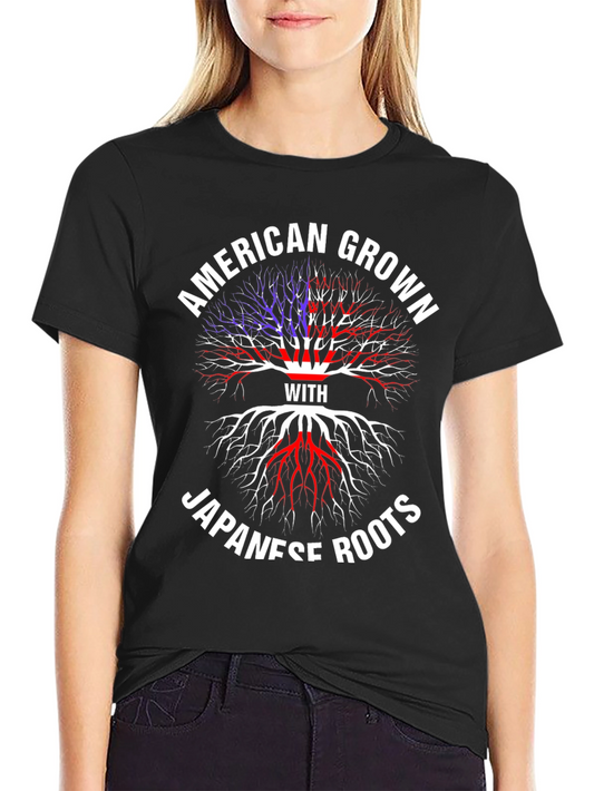 American Grown with Japanese Roots T-Shirt