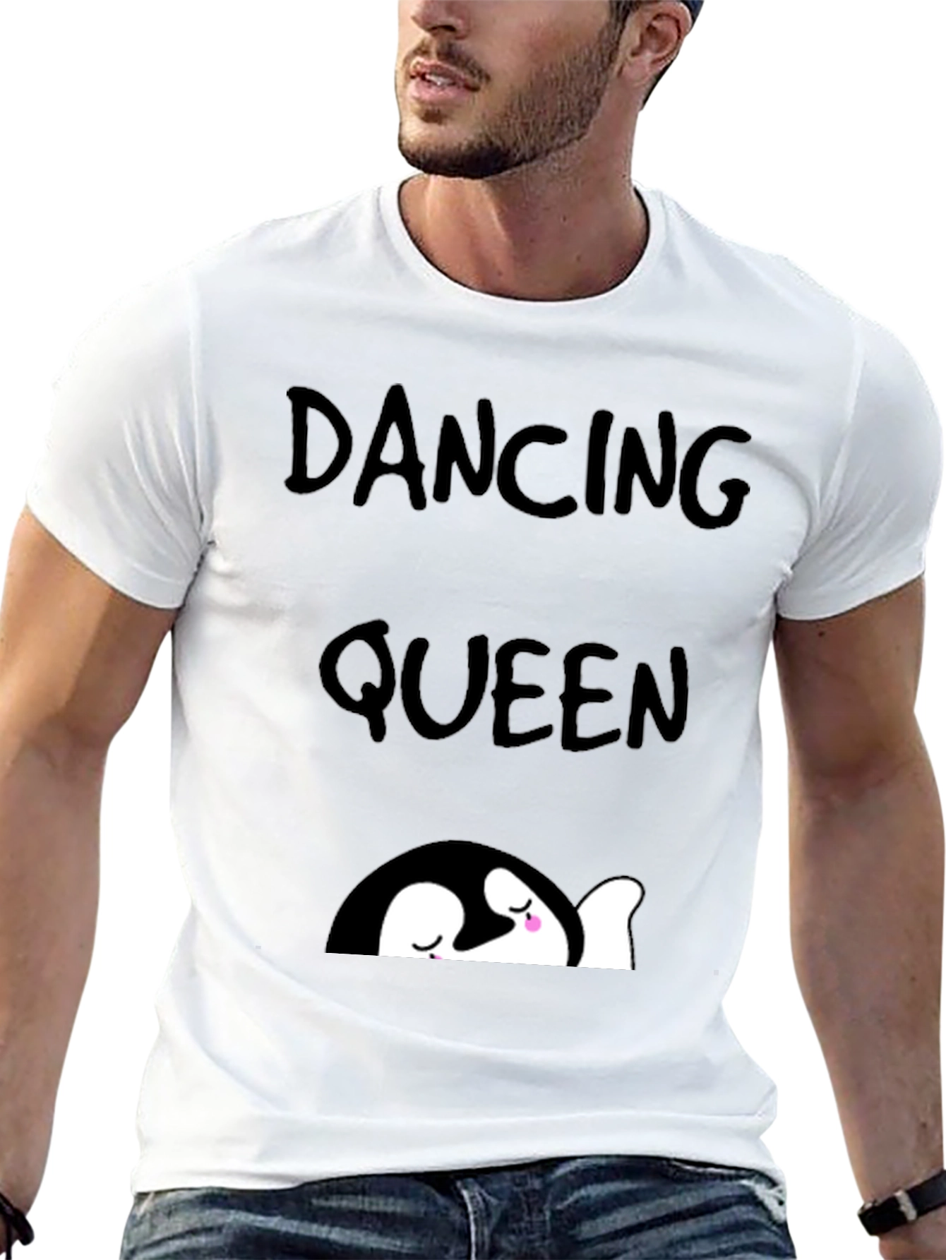 Dancing Queen Penguin Graphic Tee