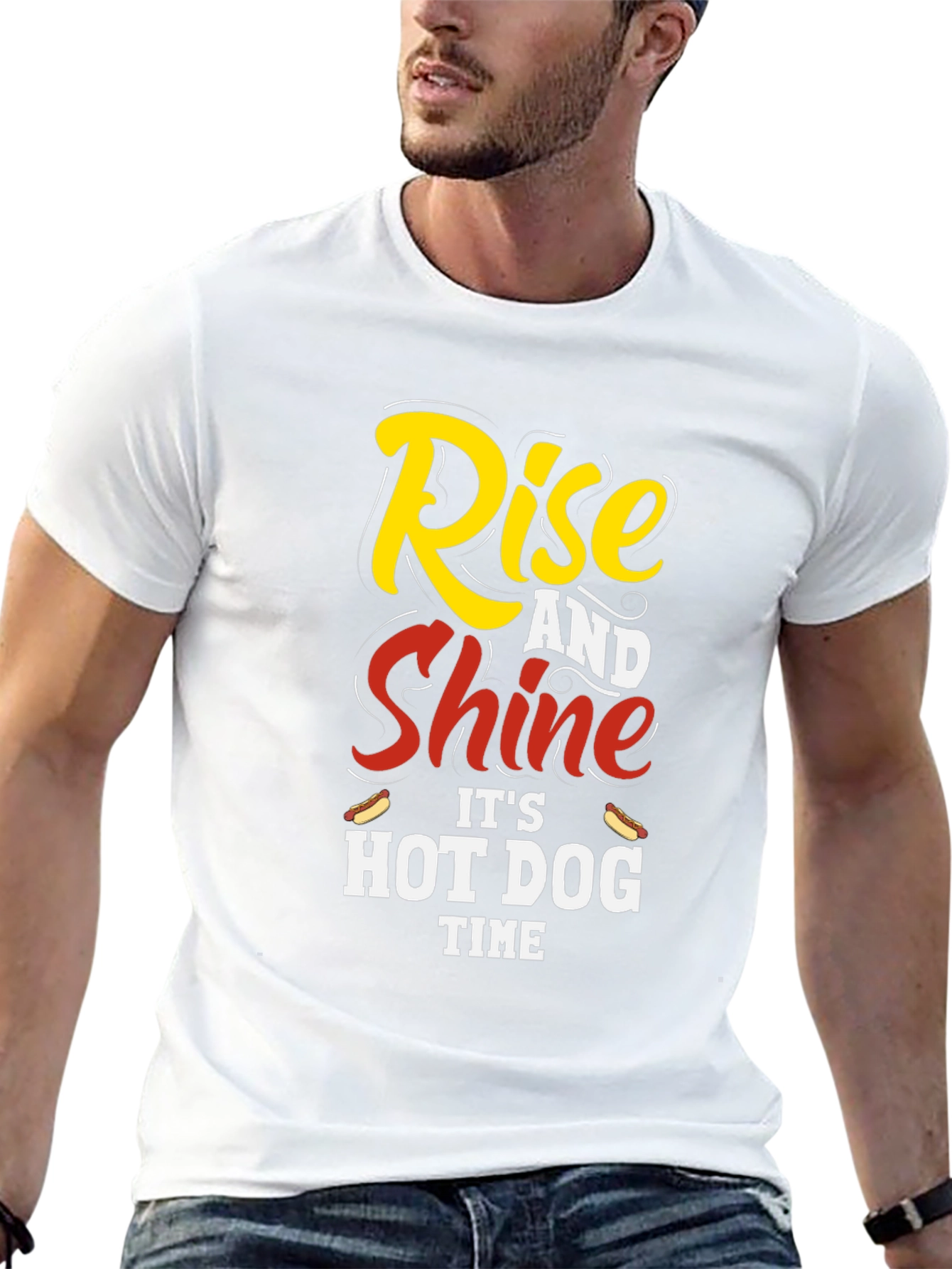 Rise and Shine Hot Dog T-Shirt